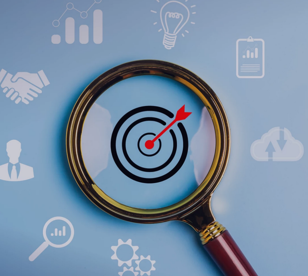 Entonnoir de conversion illustrant le processus de génération de leads et de lead nurturing.